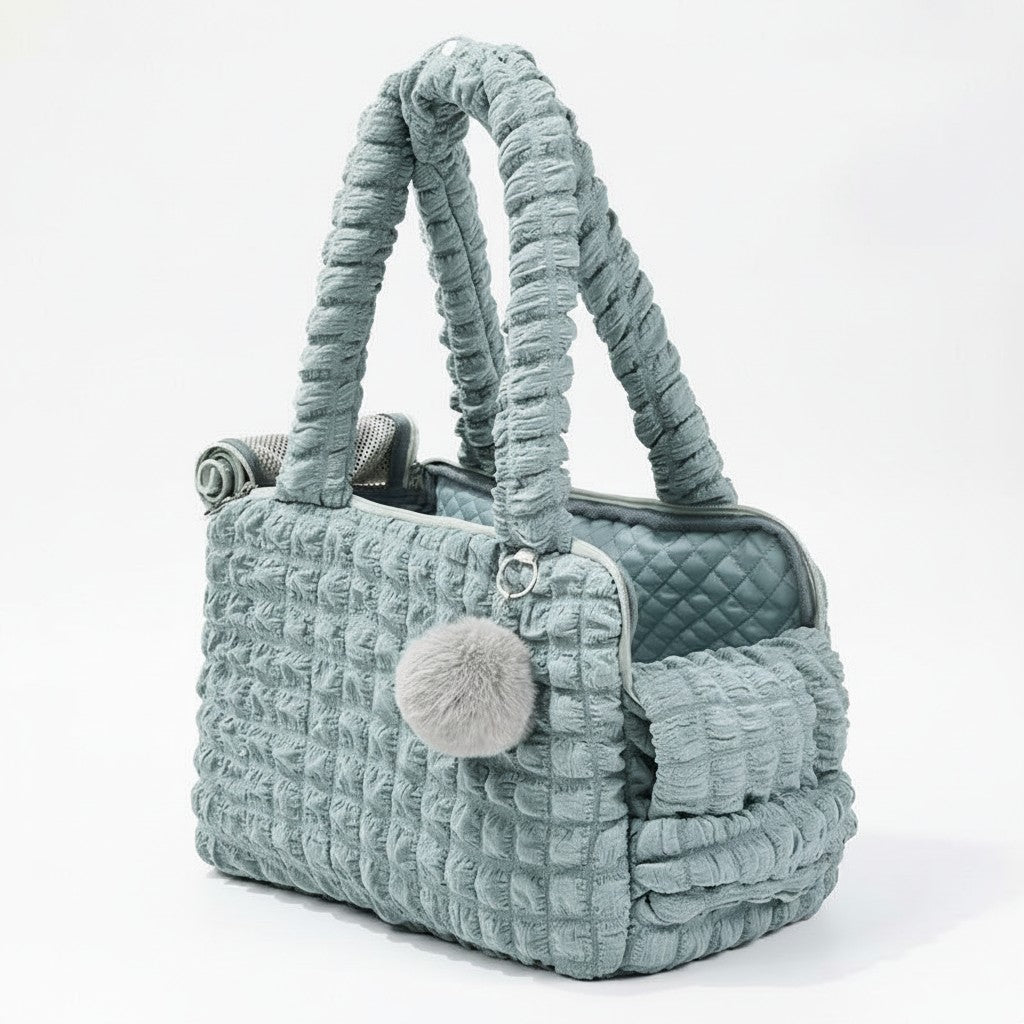 Handheld Crossbody Pet Carrier detail