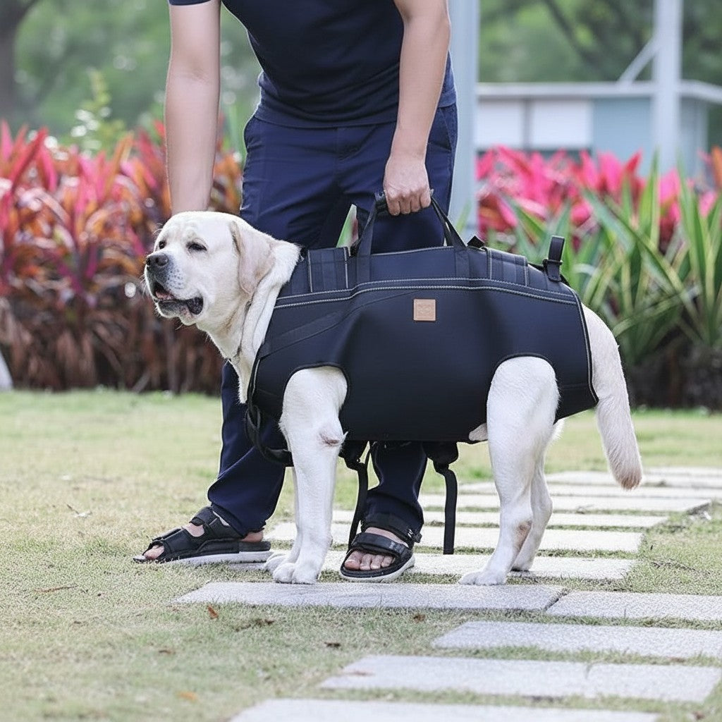 Multi-Function Outdoor Dog Carrier Backpack with Mobility Support detail