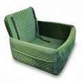 Travel-Ready Dog Car Seat and Lounger — Brown